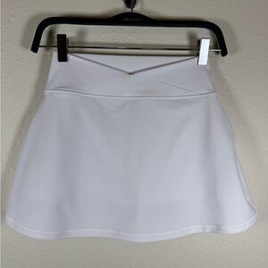 White Fox Active White Tennis Golf Skort Small Activewear Stretch